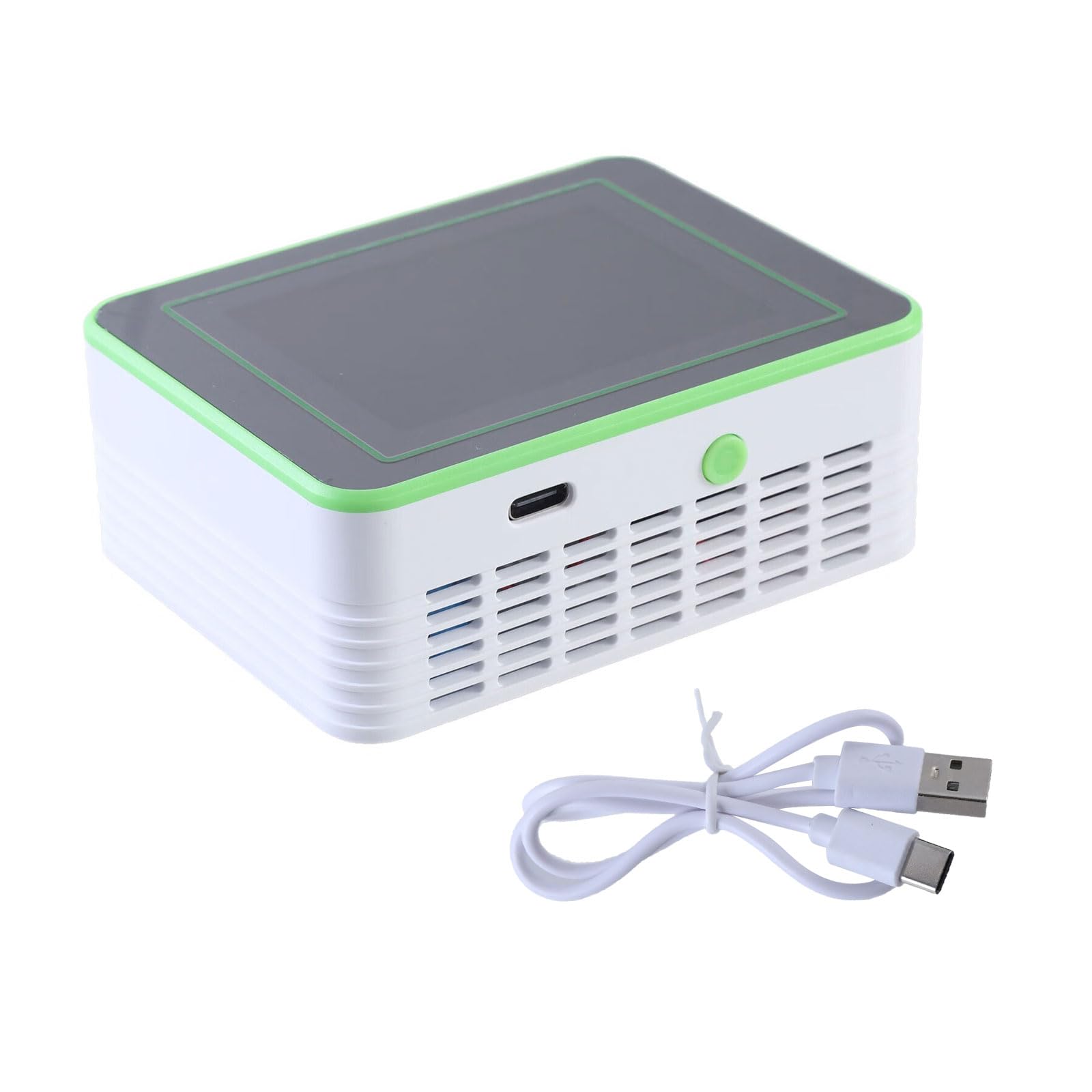 Buxuaaaa A Easy To Use Indoor Ccurate Ir Nalysis Co2, Temperature, Humidity, Tvoc, Formaldehyde, Hcho Levels Tvoc Sensing