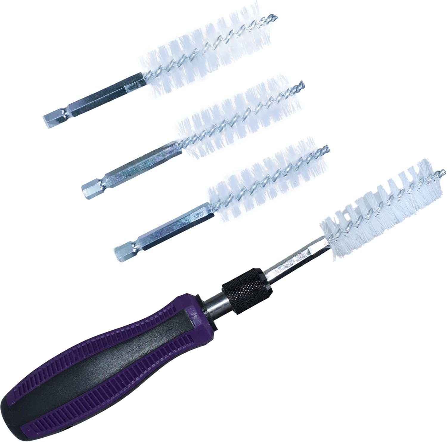 19 Pieces Injector Seat and Manhole Cleaning Set, Universal Injector Seat Cleaning Brush Kit, Injector Nozzle Sealing Tool for Most Diesel Engines.