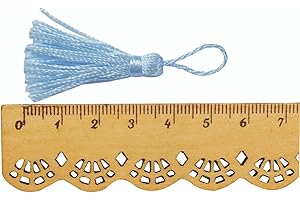 Pastel Blue Decorations for Your Creative Inspiration: OZXCHIXU Light Blue Tassels