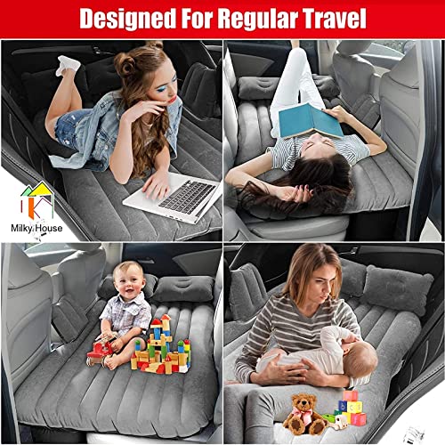 Car Air Mattress Back Seat, Car Inflatable Bed Mattress, Inflatable Car Air Travel Bed Mattress, Rv Bed Mattresses For Automotive Suv Truck,Backseat Air Mattress For Car Back Seat Sleeping Car Bed Set #TOP2