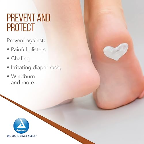 Miniatura 5 de Dynarex Petrolatum blanco, gelatina de petróleo para piel seca, dañada o agrietada, jalea de petróleo blanca calmante para irritaciones menores de