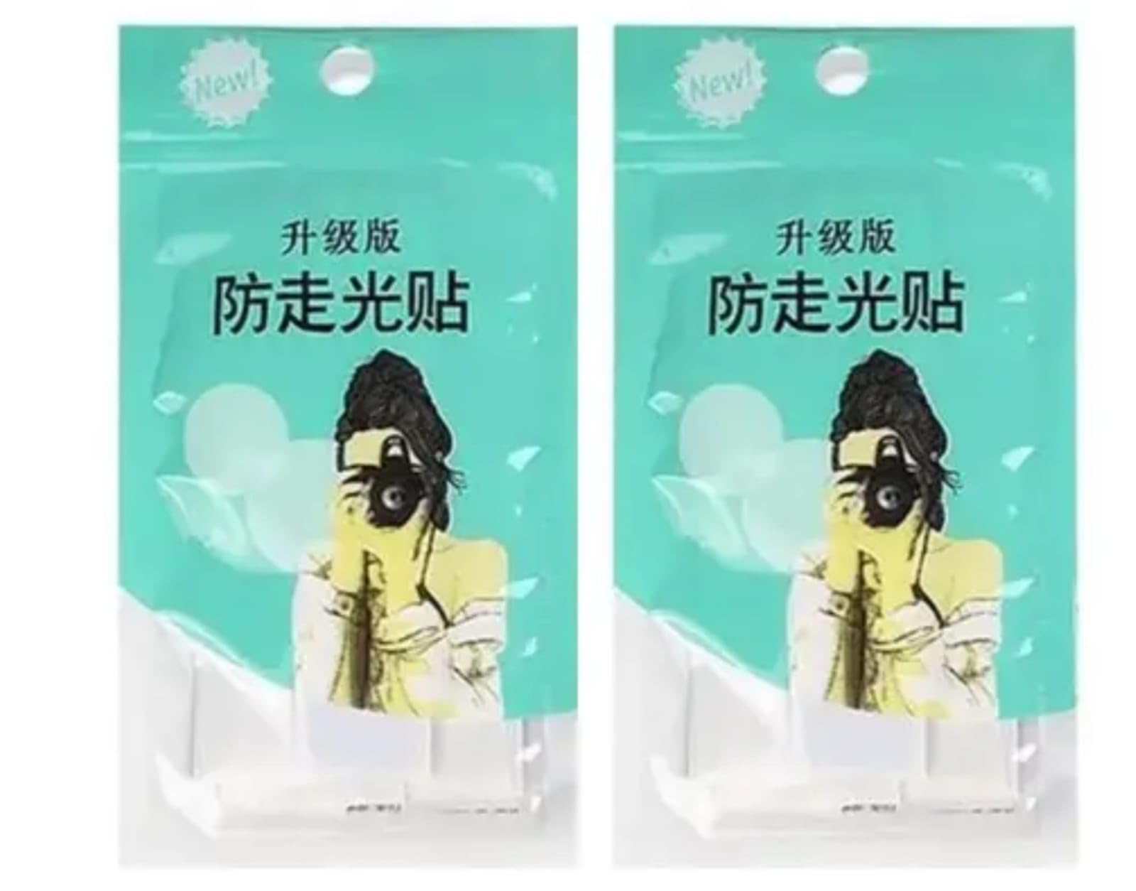 CALVYNORA 2 PC Double Sided Tape for Clothes Fashion Dressing Tape and Invisible Body Tape for Women Clothing Bra Strip Transparent Bikini Tape and Body Clothing Stickers 36 Strips