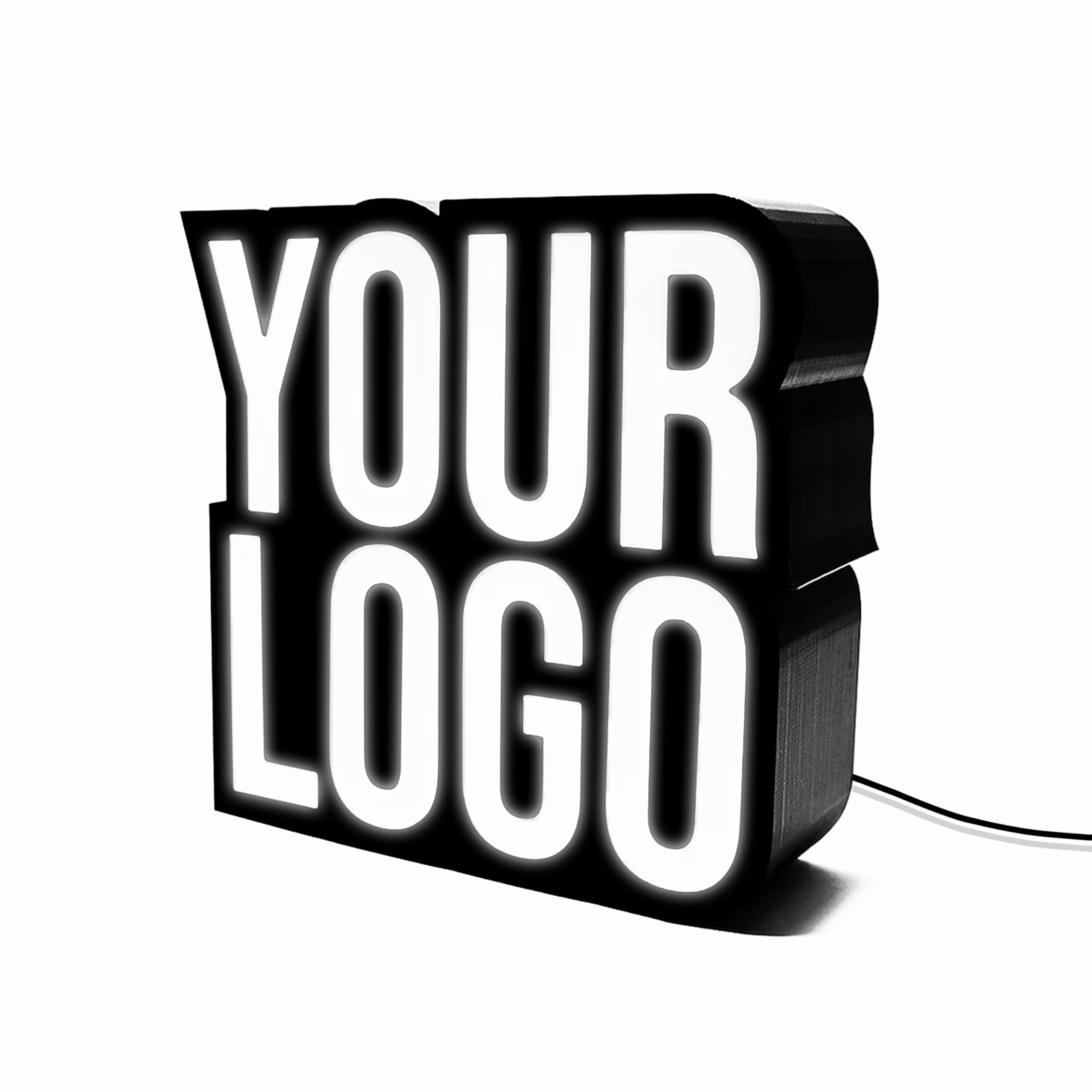 Amazon.com: CAI&SEN Personalized Lightbox Business Sign | Custom
