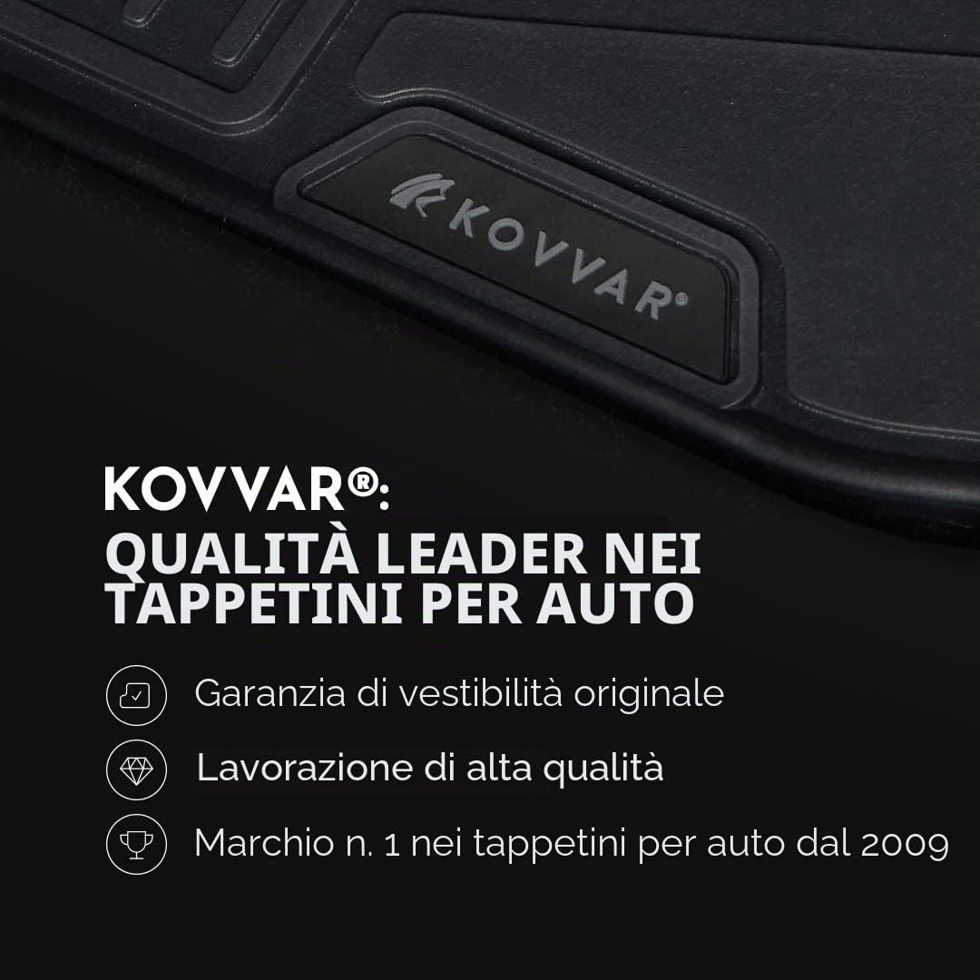Tappetini per Auto in Gomma adatti per Toyota Yaris 4-2020 - 2026 Versione: Yaris | Cross - Serie: Gomma