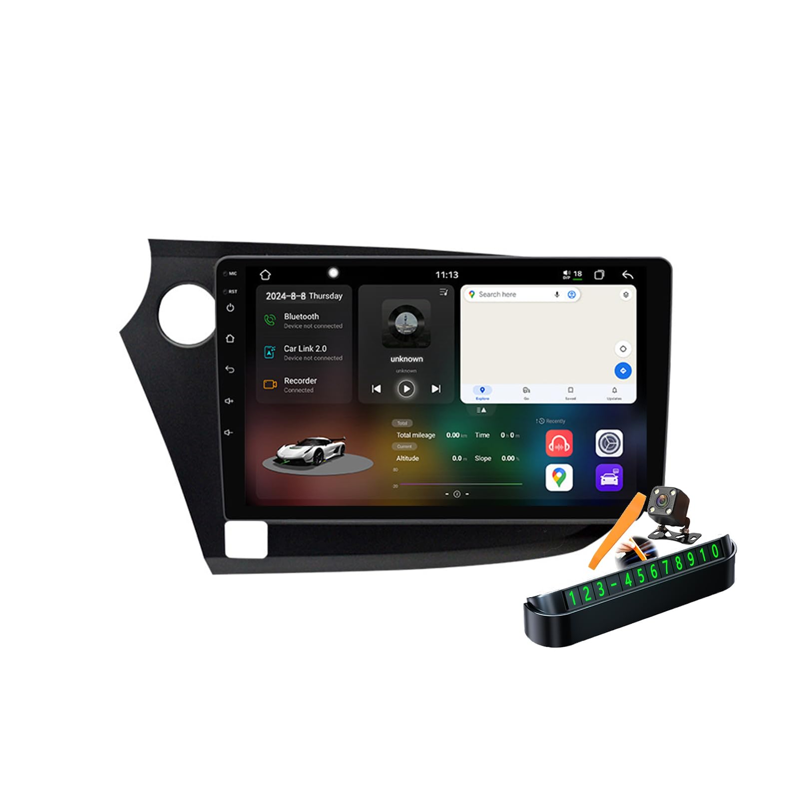 Autoradio 2 Din Android 14.0 Premium Haute Définition 9''