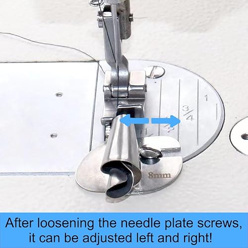 Miniatura 2 de Guía de costura magnética mejorada para máquina de coser, guía de costura magnética Buddy Sew, guía de costura magnética con clip, guía de hemmer,