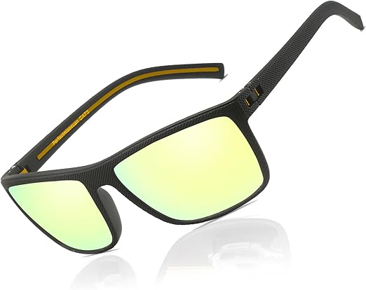 Las gafas de sol Perfectmiaoxuan son polarizadas, protegen contra los rayos UV, tienen un marco TR90 ultraligero y flexible, y un estilo clásico para hombres y mujeres en actividades al aire libre.