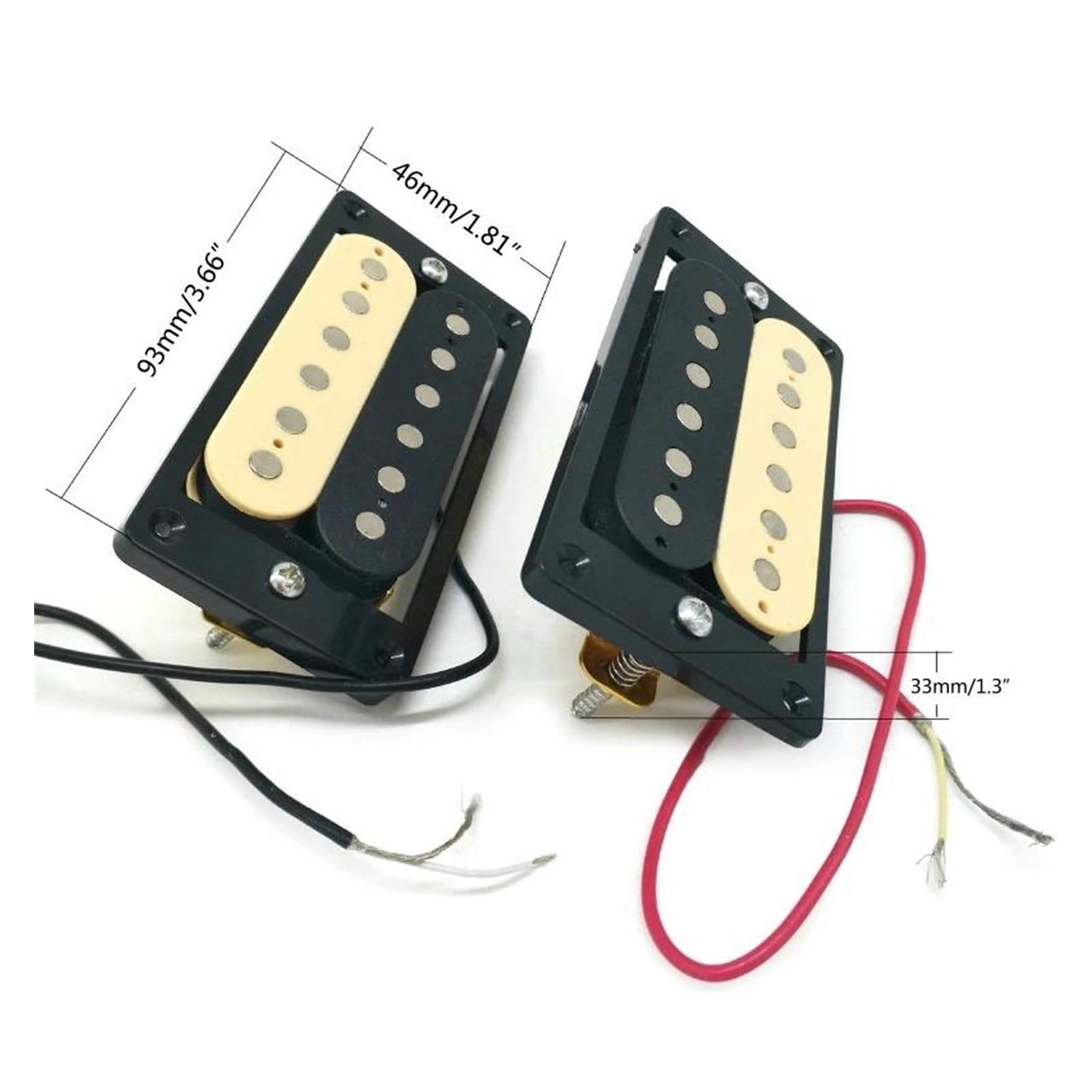 Tonabnehmer Im Schallloch Einer Akustikgitarre Set Mit Humbucker Tonabnehmern Für Elektrische Akustikgitarren 2 Stück Für Musikinstrumentenzubehör