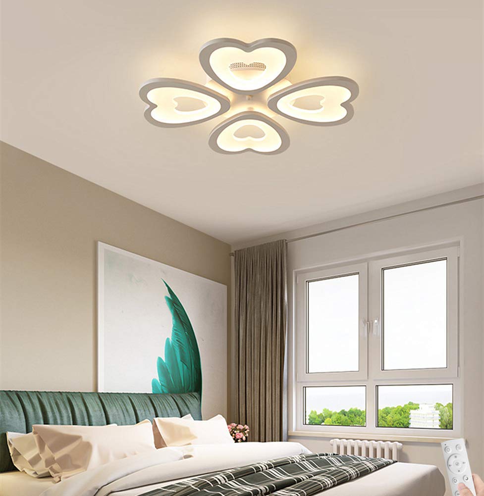 Plafonnier LED design nordique pour illuminer votre chambre à coucher