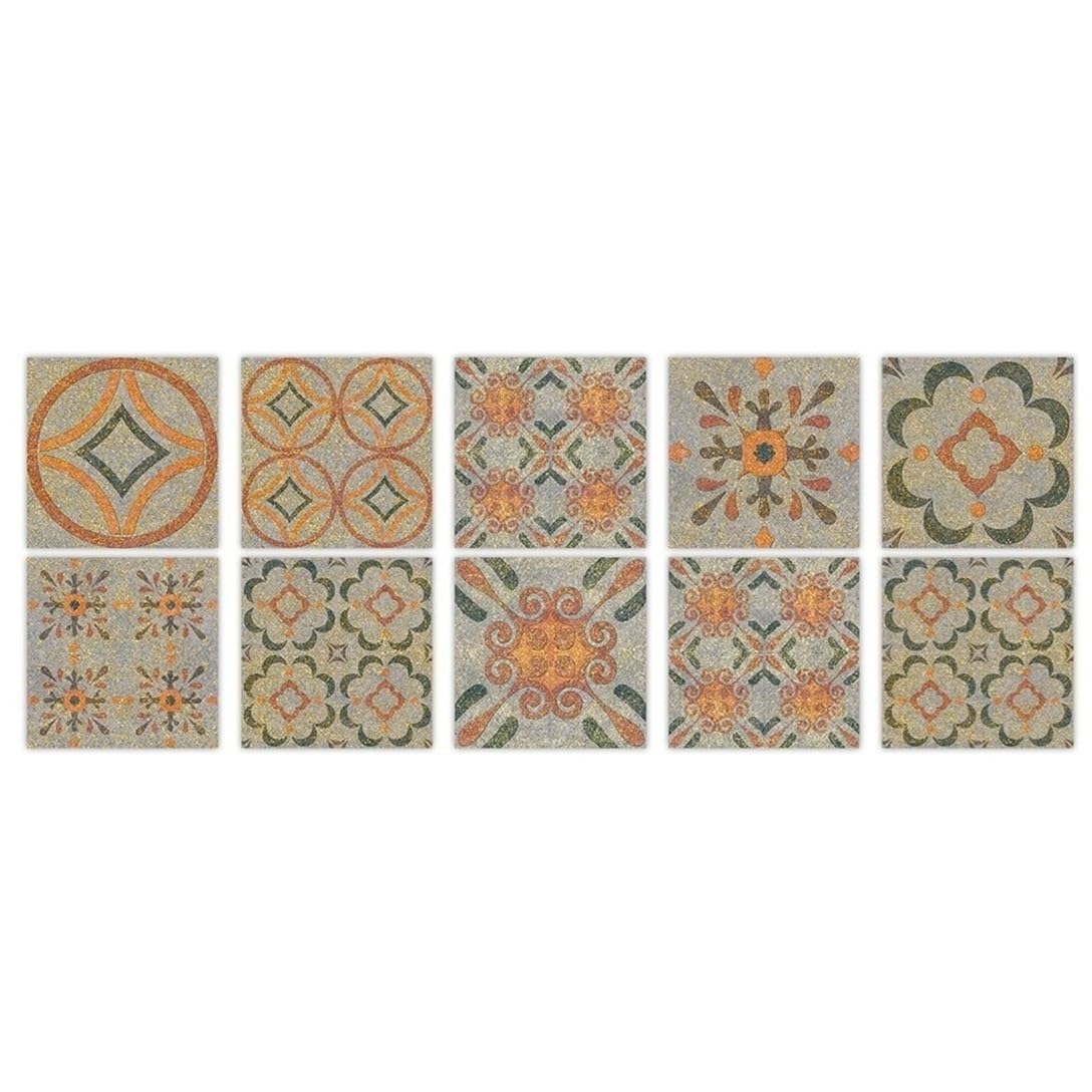CYWDHFO Self-Adhesive Wall Stickers, Crystal Tile Decor