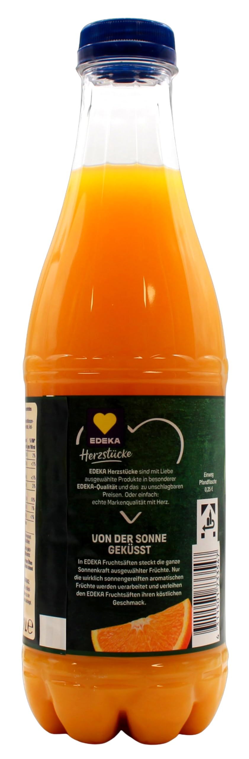 Herzstücke Milde Orange Fruchtsaft, 18er Pack (18 x 1 l) EINWEG