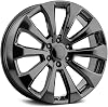 Voxx Replica HIGH COUNTRY Custom Wheel - 22x9, 28 Offset, 6x139.7 Bolt Pattern, 78.1mm Hub - Gloss Black Rim