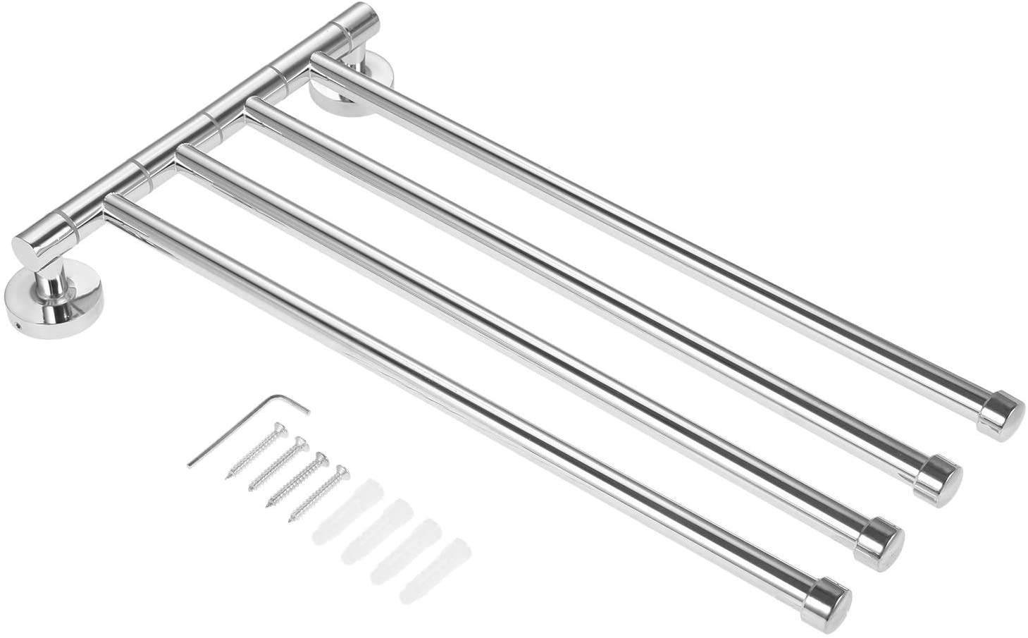 Amazon｜Bowarepro タオルハンガー タオル掛け スイングアーム