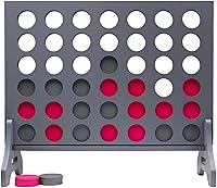 Vista 13 de Tailgating Pros Cuatro Gigante Gris Premium en una Fila con Estuche de Transporte - Juego de Patio Exterior Jumbo de Gran Tamaño - Conecta Múltiples