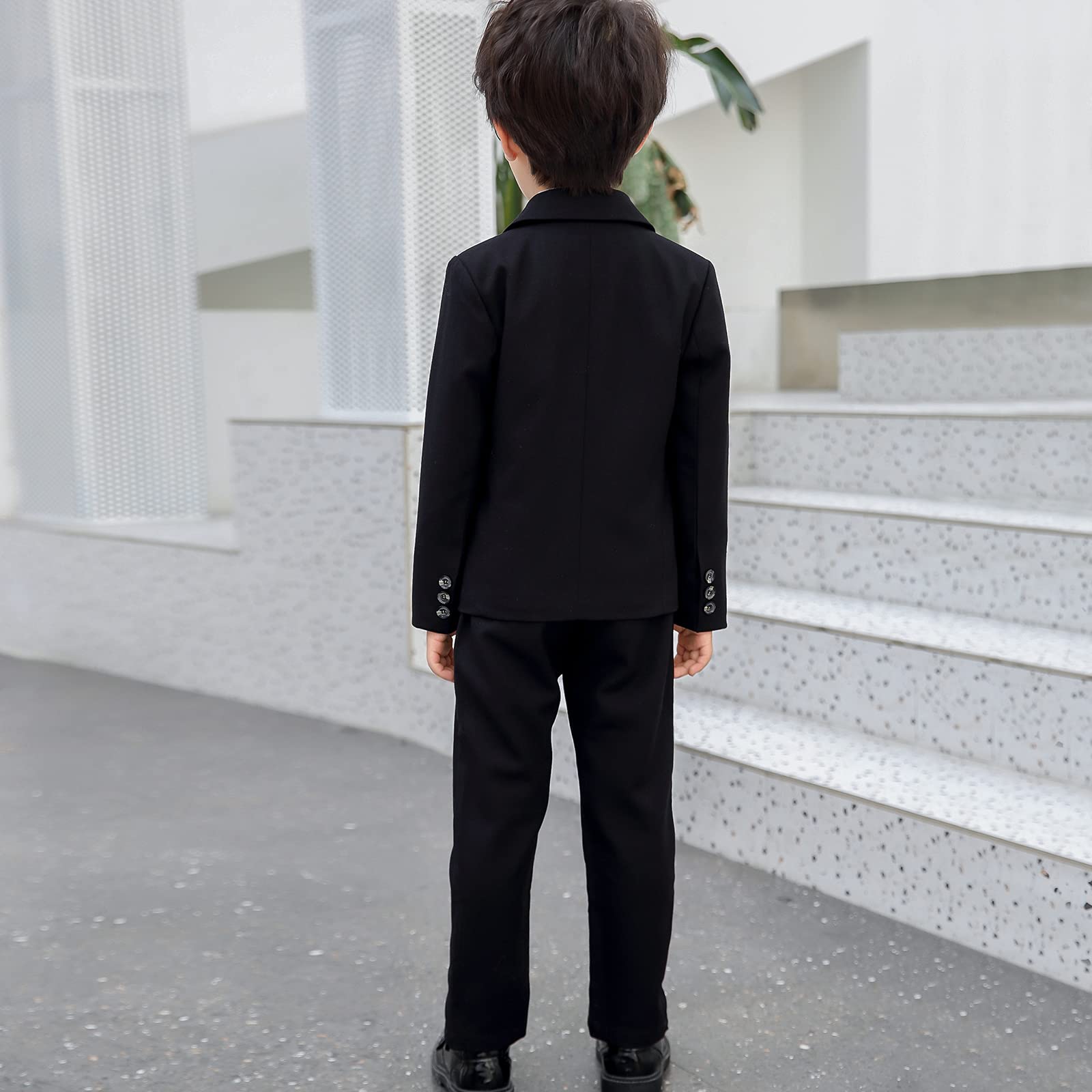 Trajes de Comunion Niño Corte Entallado y Temperamento, Utilizado para El Bautismo y La Comunión, Traje de Niño de Tres Piezas