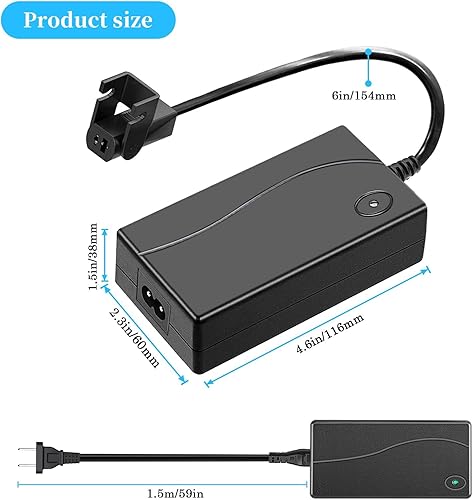 Miniatura 3 de STAIGO Sofá eléctrico reclinable transformador cargador o silla elevadora adaptador de corriente 29V 2A para Okin Limoss Pride Golden Lazboy