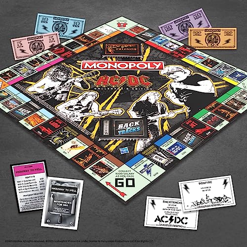 MONOPOLY AC/DC Juego de mesa edición coleccionista miniatura 4