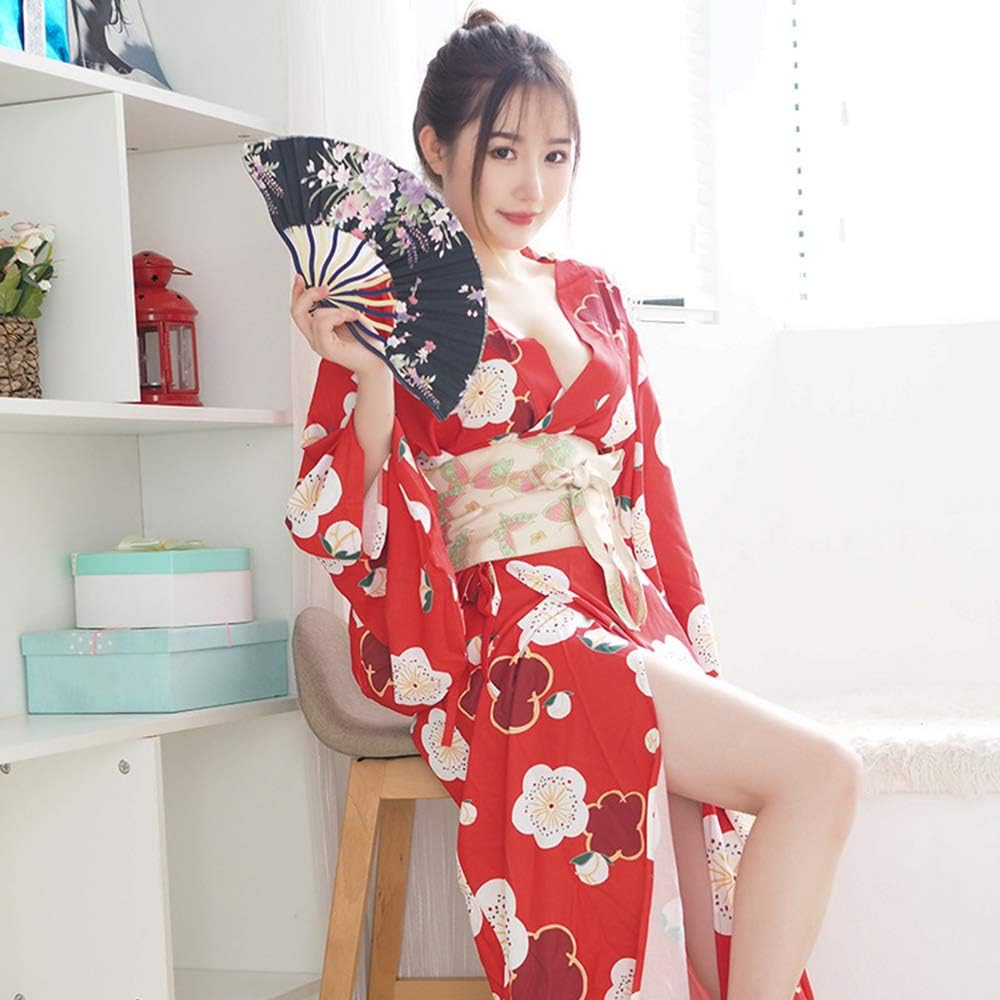 SHLYMP Yukata Japanese Kimono Cosplay Sexy Erotic Extreme India