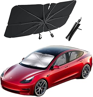 Car Windshield Sun Shade Umbrella-Foldable Car Window Shades Front Windshield Sun Shade for Car Windshield Fit Most Vehicles Car Accessories for UV Ray Block & Sun Heat Protection