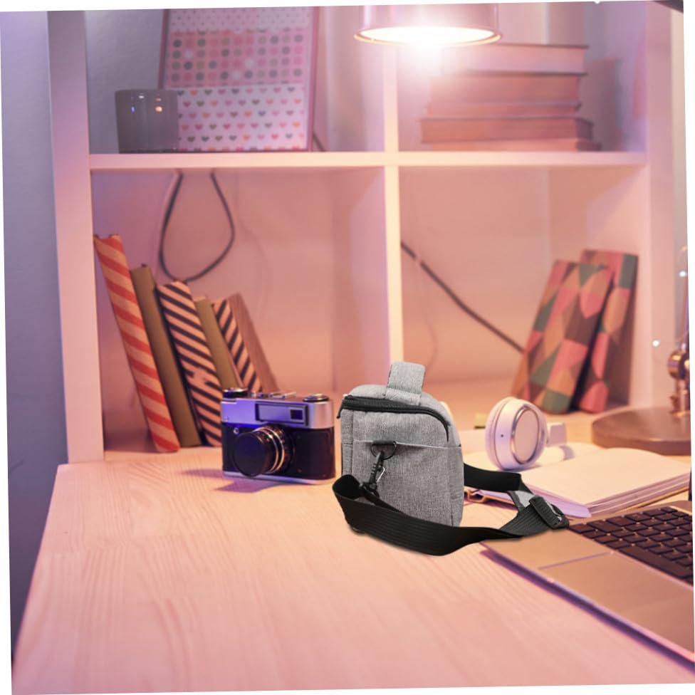 Bolsa para cámara mirrorless ideal para viajar con accesorios de nailon 4