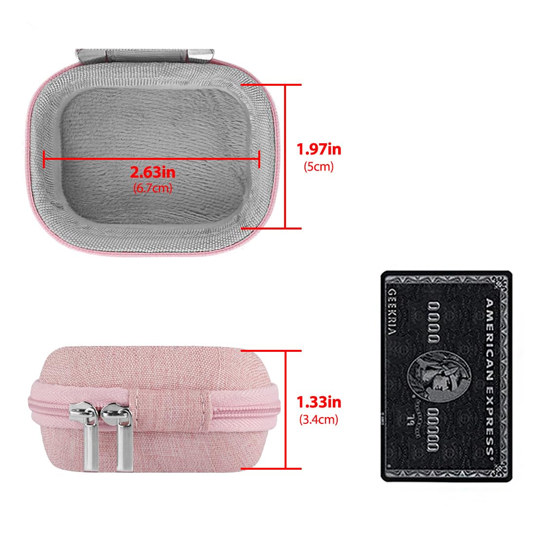 Amazon | Geekria シールドケース カラビナ付きジャブラ Jabra Elite