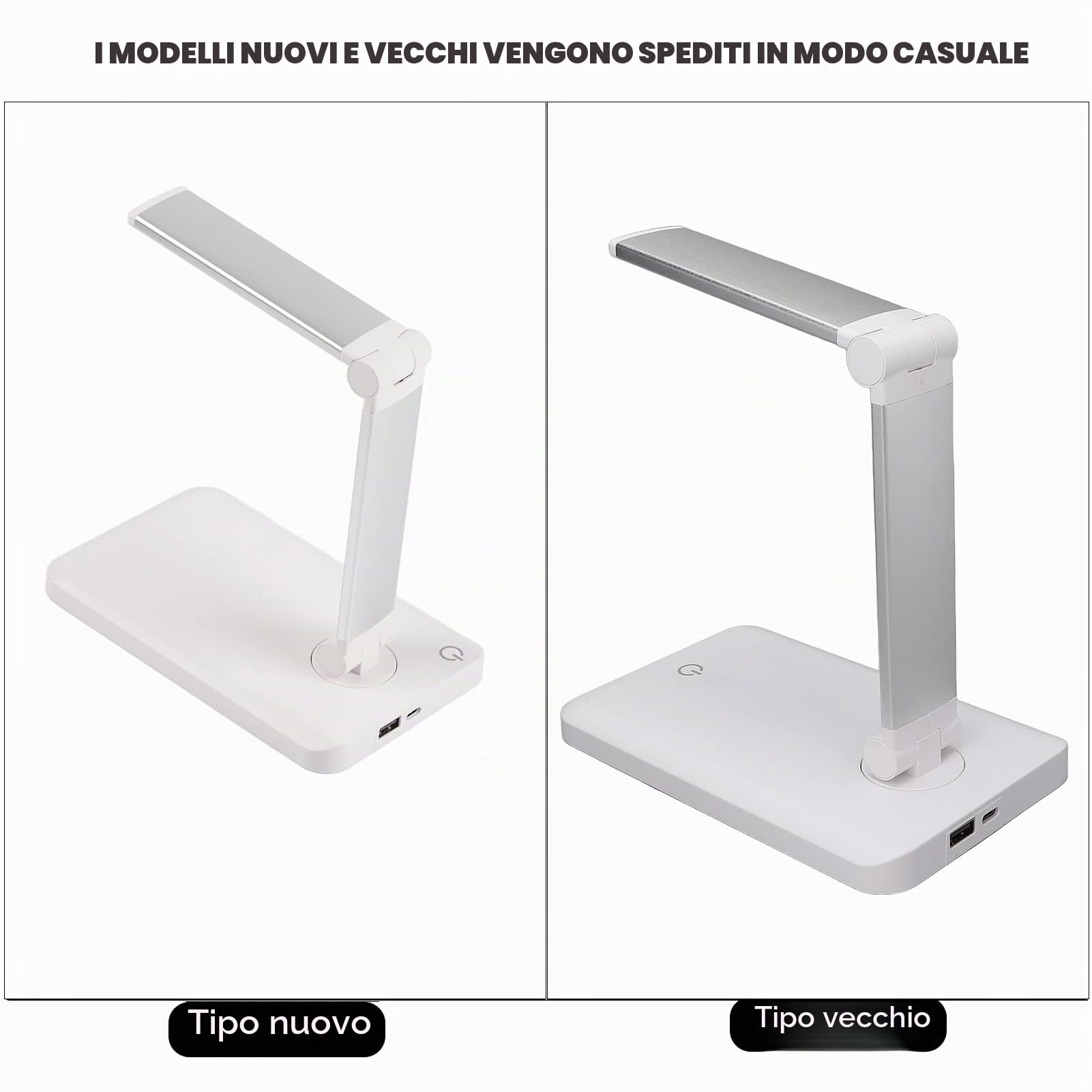 Lampa LED UV per Unghie Pieghevole e Tavolo per Nail Art e Essiccazione dello Smalto del Gel, Spina USB e Trasporto Comodo