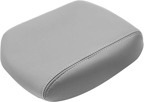 Miniatura 7 de FZJDSD Funda de repuesto para reposabrazos de consola central gris compatible con Honda Pilot 2009 2010 2011 2012 2013 2014 2015