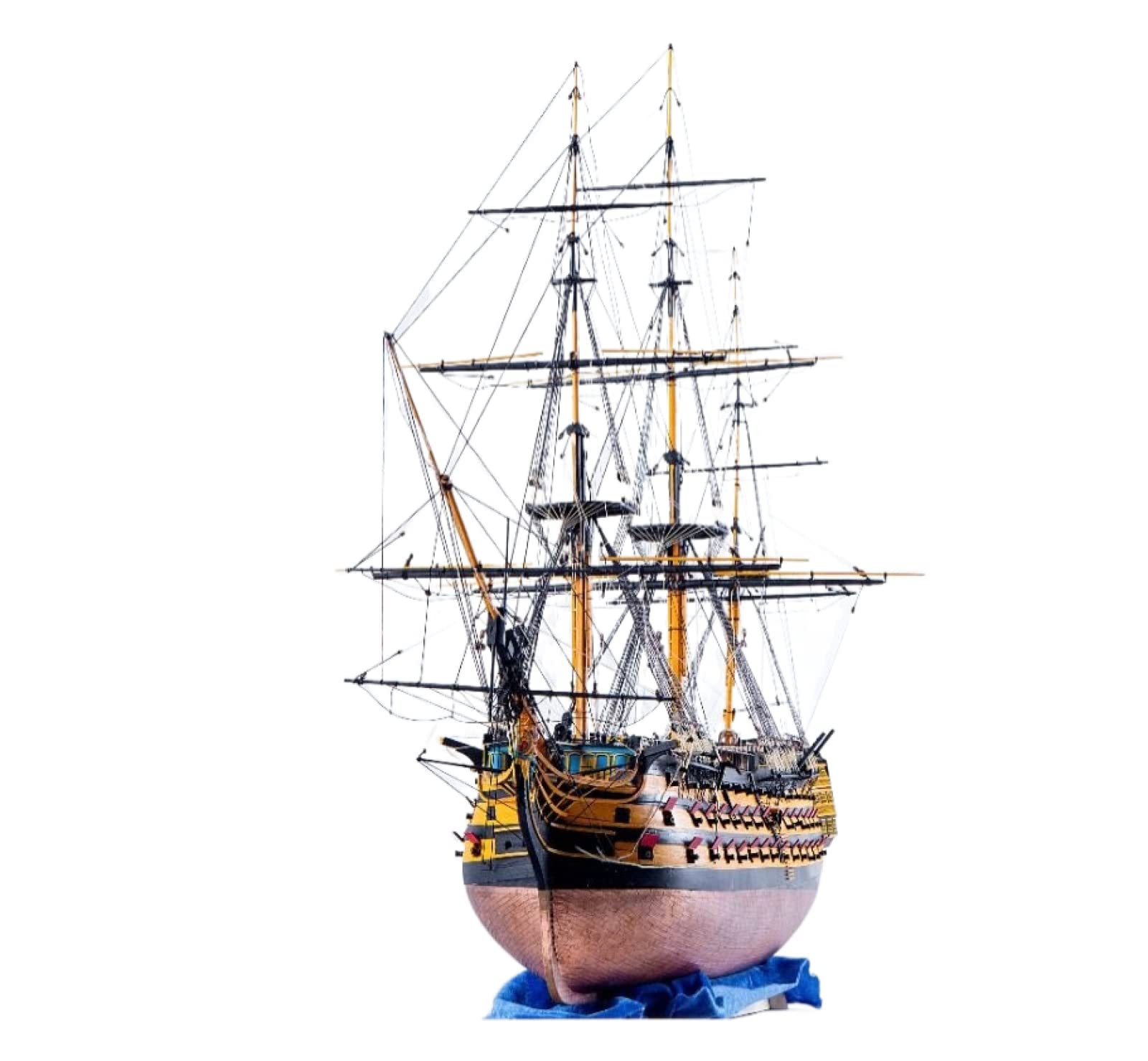 Buy SIourso Wooden Model Ship Kit Hms Victory 1805 Scale 1/96 1032Mm 40