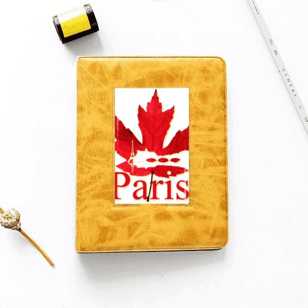 no/no Maple City Outline Paris Photo Album Family Wedding Picture 4x6