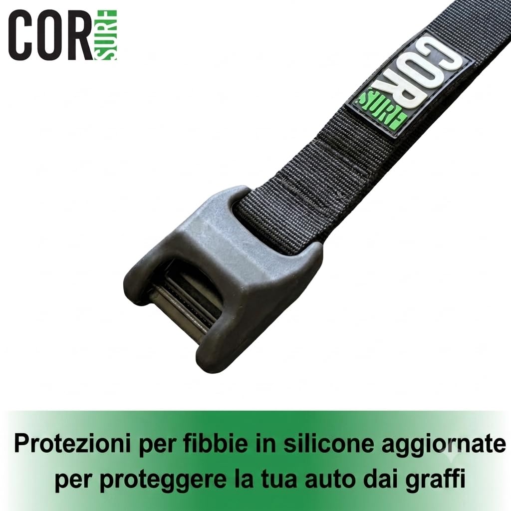 COR Surf Aero Rack Pad And Premium Silicon Tie Down Straps