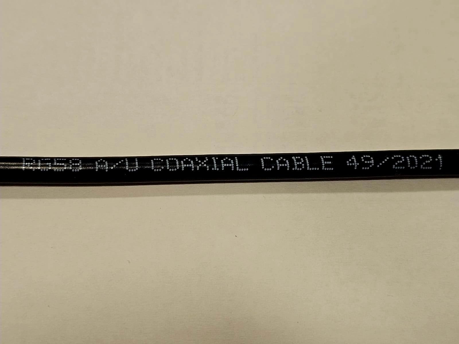 RG58 A/U kabel koncentryczny 5 metrów – wysokiej jakości kabel antenowy pasujący do kabli antenowych 433 – 868 MHz, 50 omów, idealny do napędów bram, automatyki domowej, odbiornika radiowego