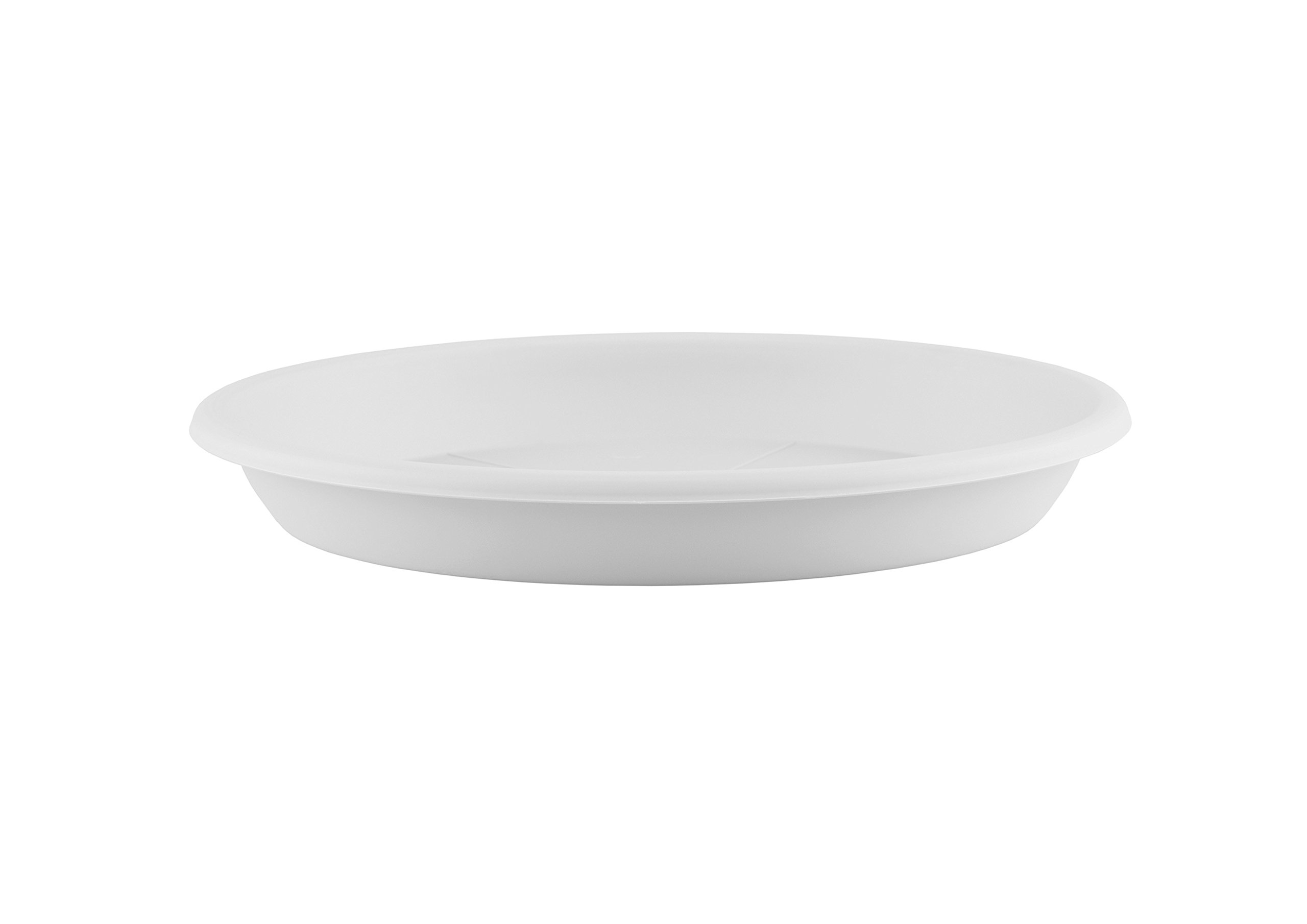 ROUND SAUCER 40CM WHITE