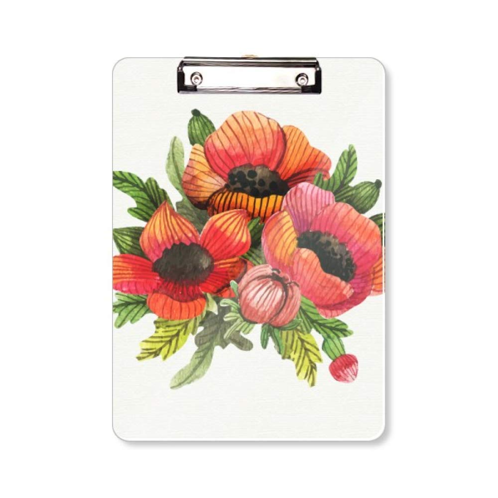 Bloc-notes de maïs A4 coquelicot : papeterie écologique pour bureau - 5