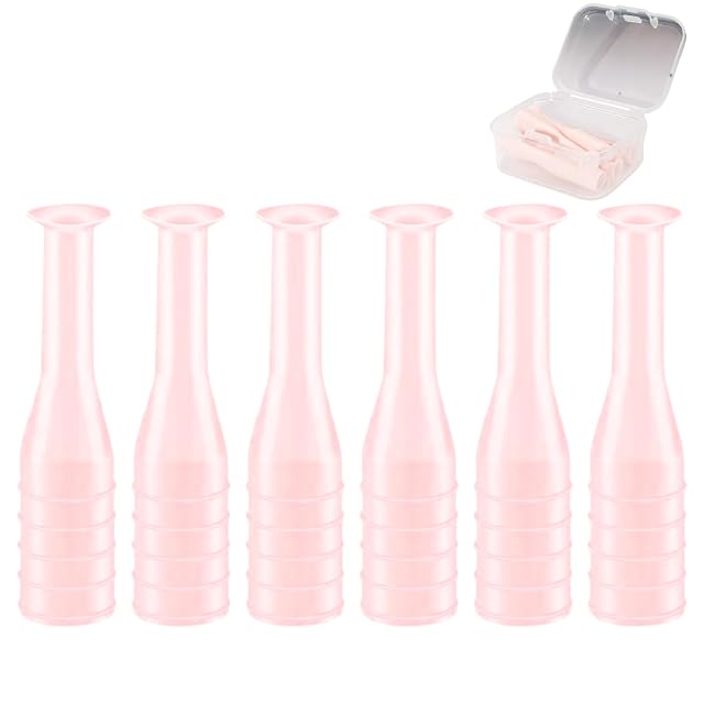 6PCS Hard Contact Lens Remover Tool with Storage Box Eye Care Inserts Removes Reusable Suction Cup Remover Contact