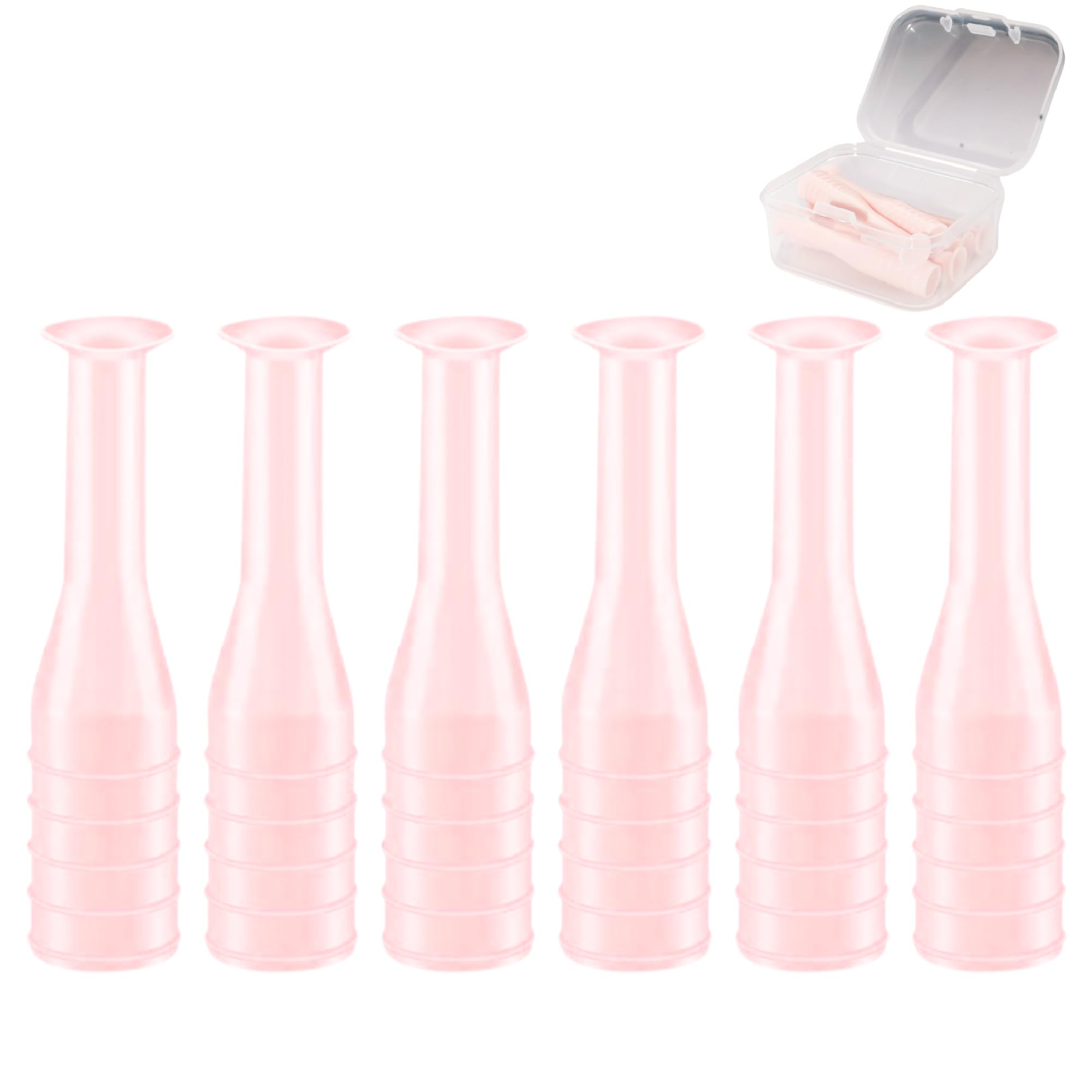 eagosion 6PCS Hard Contact Lens Remover Tool with Storage Box Eye Care Inserts Removes Reusable Suction Cup Remover Contact Plunger Eye Contact