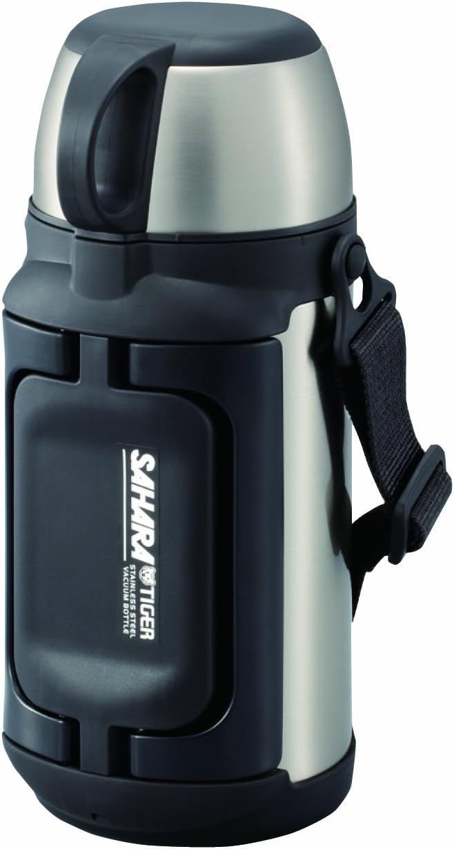 Tiger MHKA150XC Stainless Steel Vacuum Insulated Bottle, 50Ounce, Silver Thermos Flasks