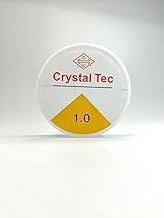 1.0mm Stretchy Clear Elastic Stretch Crystal Thread String Cord for DIY Necklace Jewellry Making and Craft Bracelet Beads Thread Making 7-10metre (1.0mm)