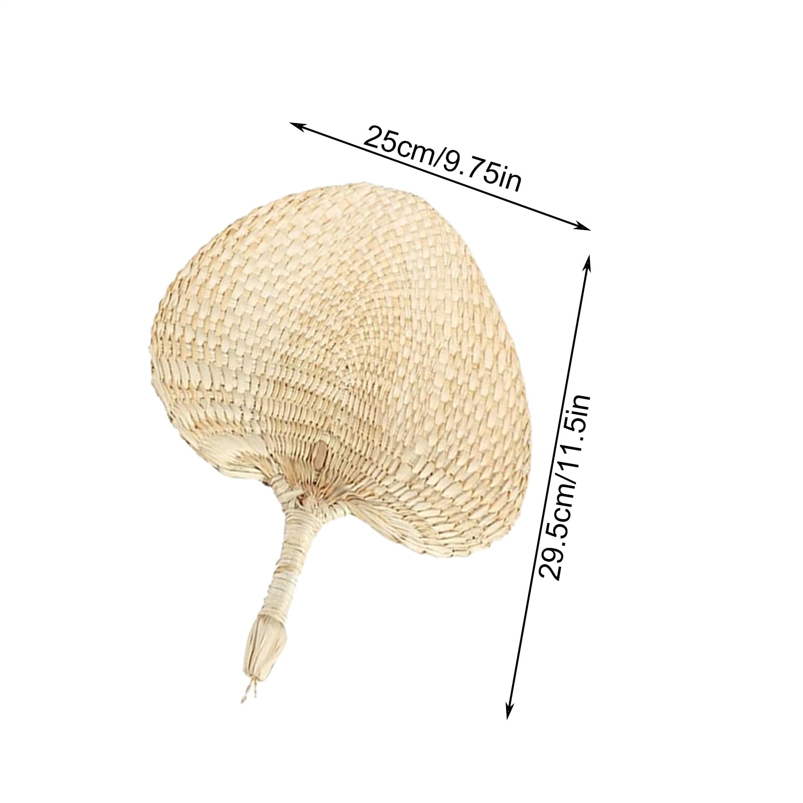 Ventagli Intrecciati In Rafia Naturale Pale In Rafia Rinfrescanti Portatili