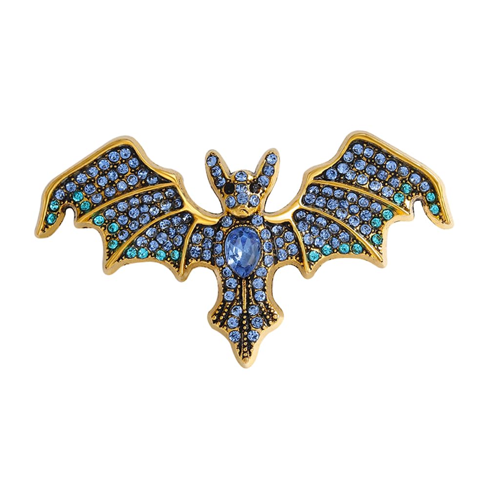 Vampire Bat Designer Badge Lapel Pins Stainless Steel Bat Brooches for Men-image-26
