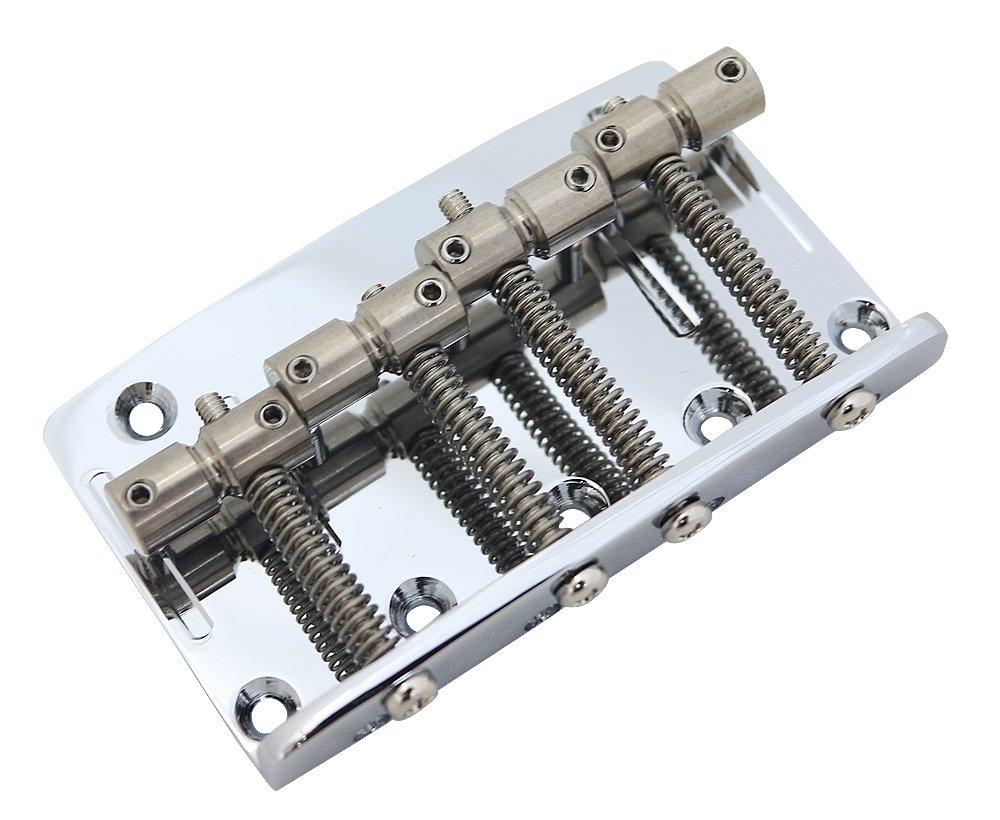 Amazon | GOTOH ベース用ブリッジ、チタンサドル、ブラック(PTI203B-4C 