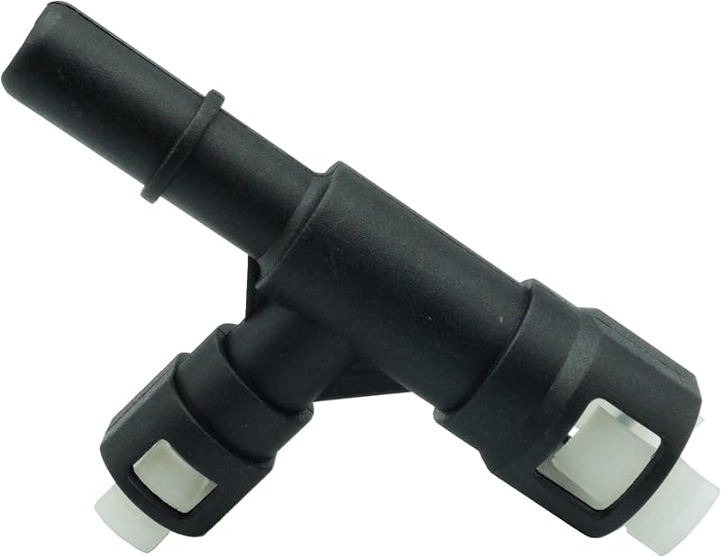 Conector da mangueira do aquecedor HVAC Dsnaduo para Cadillac, Chevrolet e GMC – Preto, 1 unidade