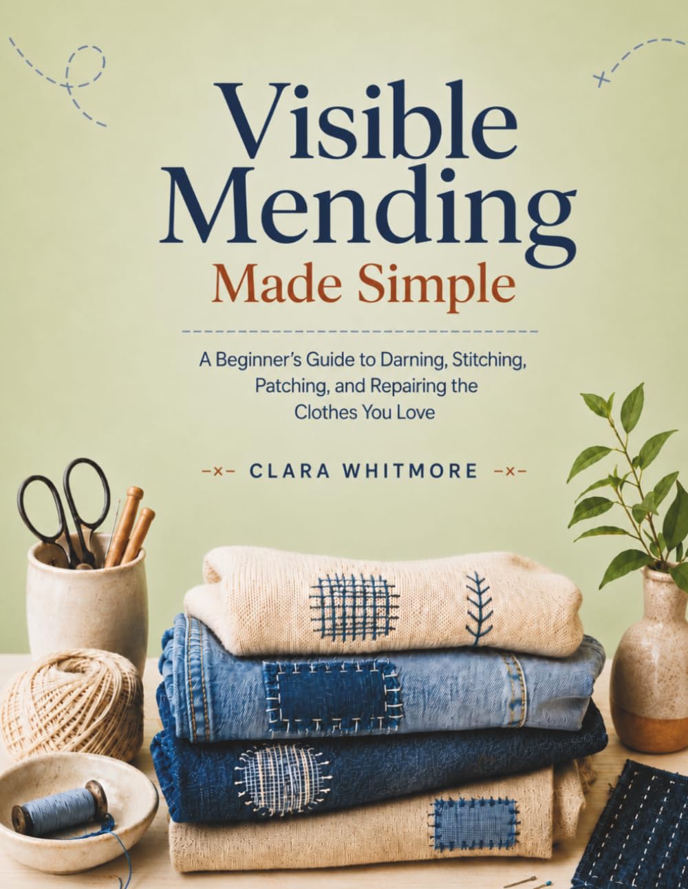 Visible Mending Made Simple: A Beginner’s Guide to Darning, Stitching, Patching, and Repairing the Clothes You Love