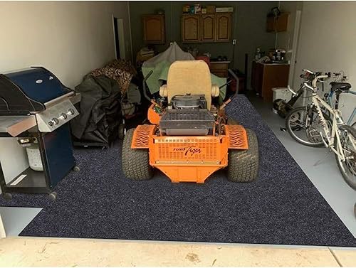 Miniatura 6 de Tapete de piso de garaje, tapete absorbente de aceite, para carrito de golf, motocicletas, protege la superficie del piso del garaje y tiendas,