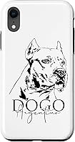 Vista 25 de Dogo Argentino Dog Portrait Dog Portrait Dogs Case for iPhone 17