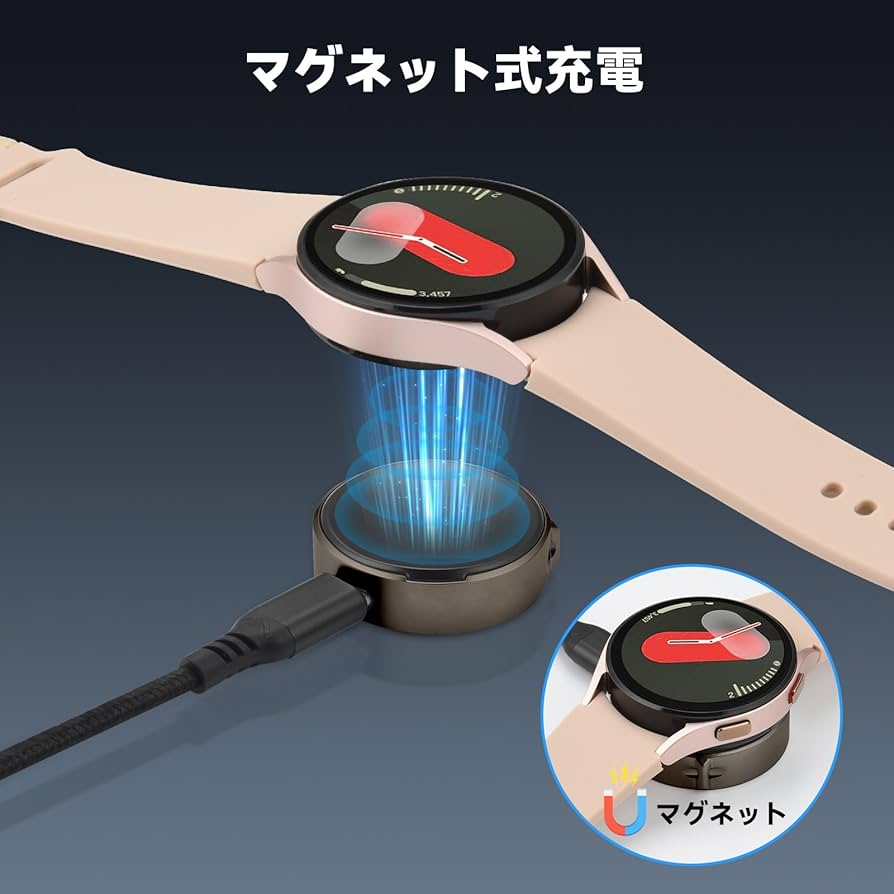 Amazon.co.jp: ELUTENG Galaxy Watch用 充電器 Type-Cケーブル