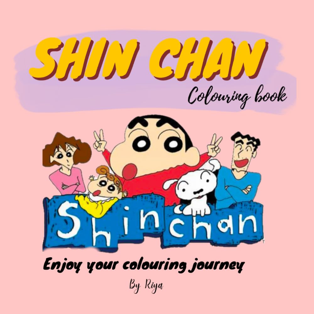 SHIN CHAN: COLOURING BOOK