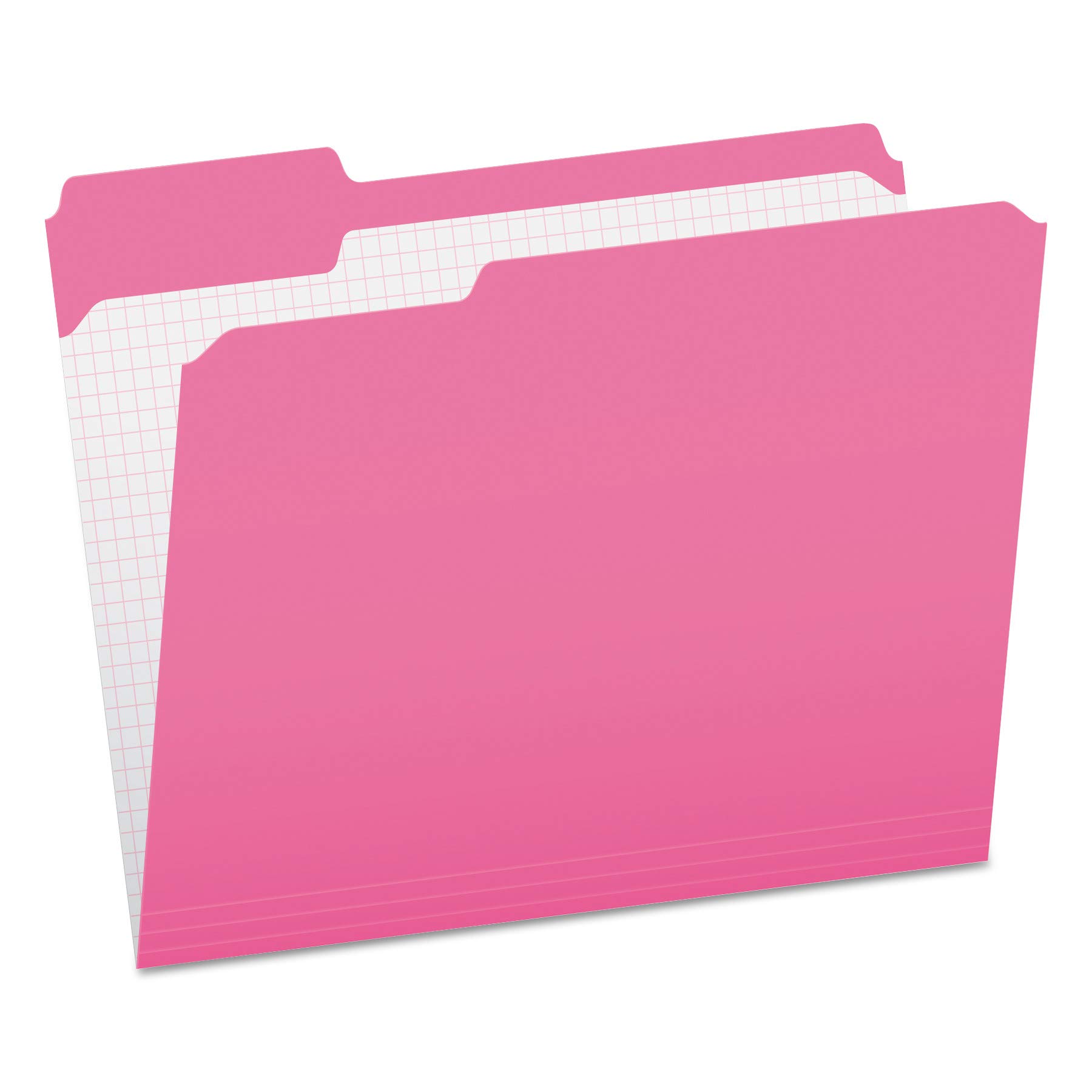 Pendaflex - Cartelline a colori con griglia interna, formato lettera, 1/3, 100/BX (R152 1/3 PIN)
