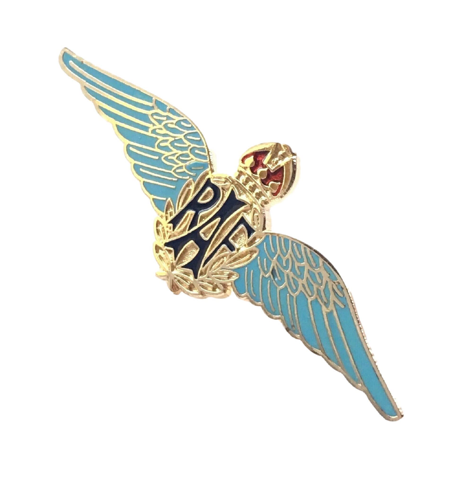 WW2 British Royal Air Force RAF Gilt & Enamel Sweetheart Brooch Badge In RAF Sweetheart Badges - Foto 13