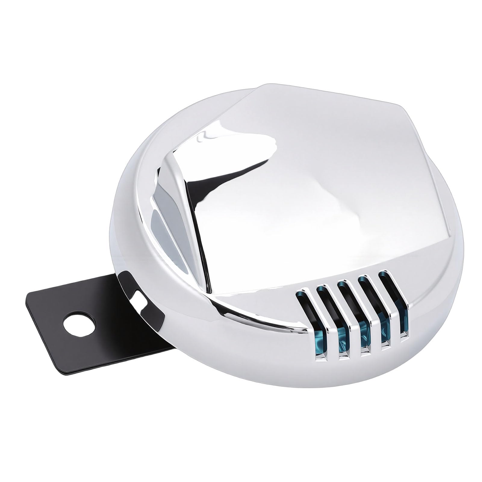 Naroote Bocina Eléctrica Elegante de 110dB Apta para Motocicleta, Bocina de Alarma Vintage Ruidosa para Ciclismo, Diseño Resistente para Cualquier Clima