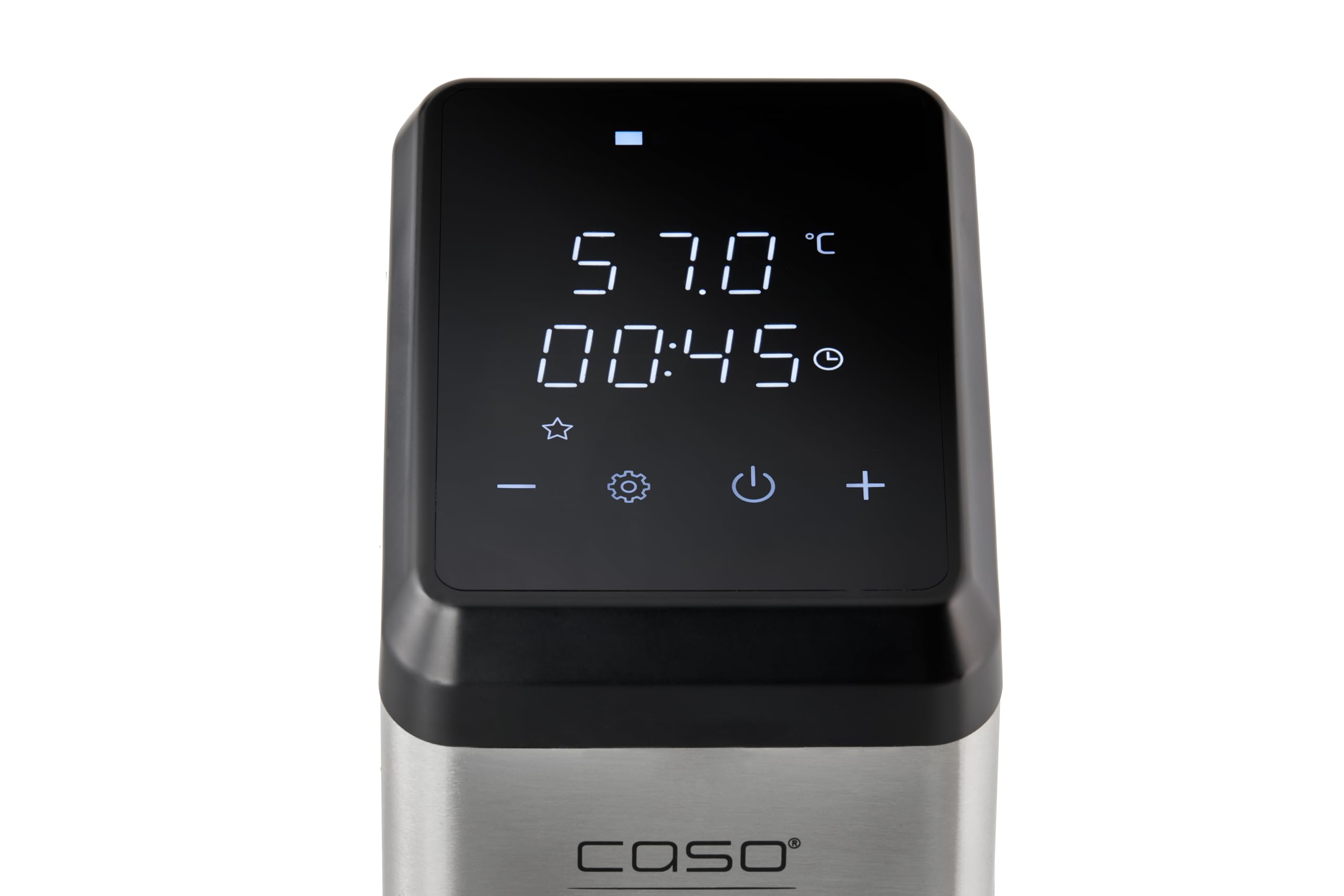 Caso SV 2000 Pro - Sous Vide Roner Cucina a Bassa Temperatura, Argento, Acciaio Inossidabile, 60 Litri, 2000W, 90°C, App Caso Control